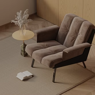 modern leisure chair 3d model