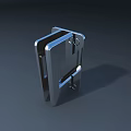 Public Facilities Stainless Steel Metal Hinge With Durable Design For Installation Hardware