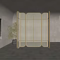 Modern Screen Lint Glass Screen 3d model
