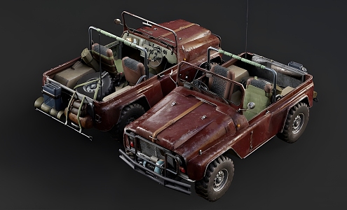 Pickup 3d model