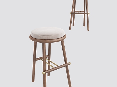 Stool Bar Chair Furniture 3d model