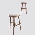 Stool Bar Chair Furniture 3d model