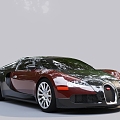 Hyundai Motor sports car Bugatti Veyron 3d model