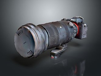 modern camera canon camera canon slr casio camera 3d model