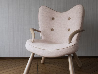 Nordic Sofa Chair 3d model