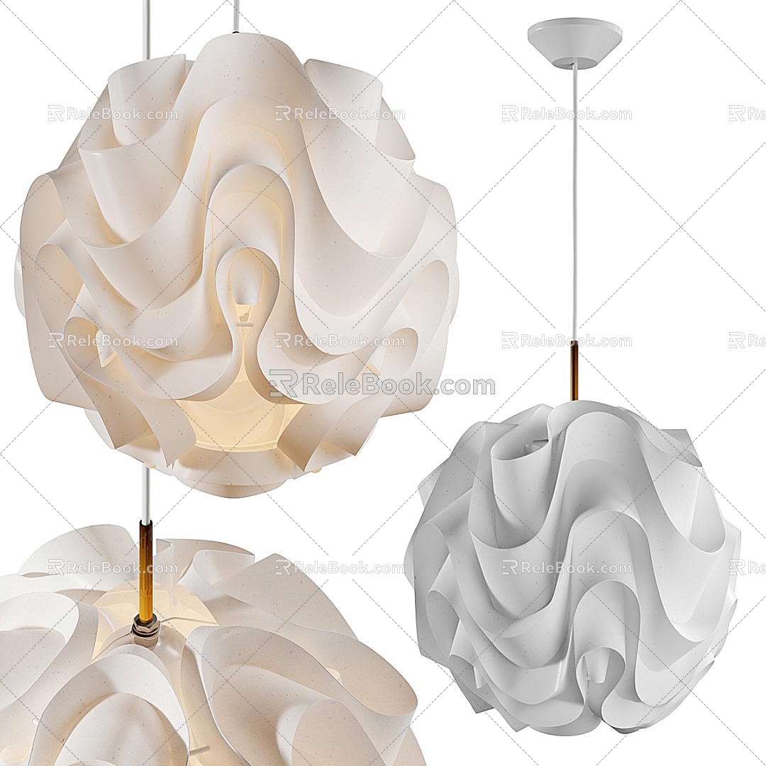 172 chandeliers Le Klint 3d model