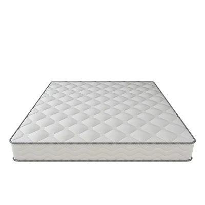 Modern Supportive Mattress With Diamond Quilted Top And Soft Edge Trim 3d model