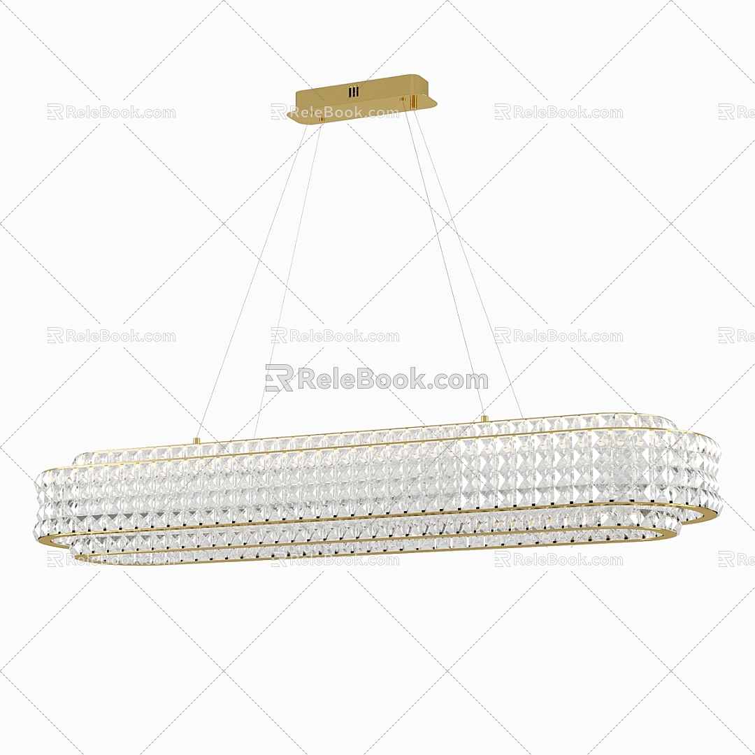 Simple Light Luxury Chandelier model