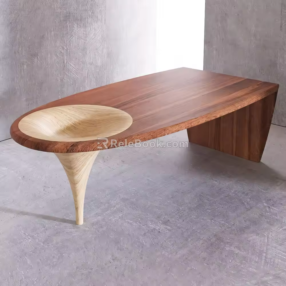 Modern table ta 3d model