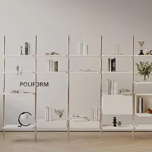 Modern Bookshelf 3d model