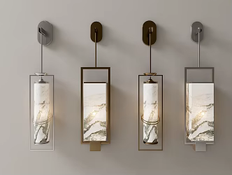 New Chinese Wall Lamp New Chinese Wall Lamp 3d model