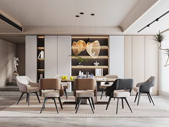 Modern Restaurant 3d model