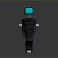 Futuristic Advanced Rifle With Telescopic Sight Intricate Metallic Design And Reflective Surface