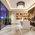 Modern Bedroom Interior With Circular Bird Decor Bed Wall Paintings Area Rug And Ceiling Lights