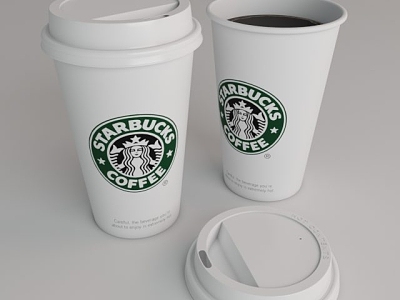 Paper cup model