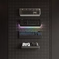 Computer mechanical keyboard gamepad hole board 3d model