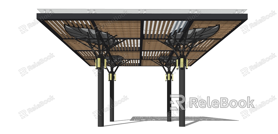 Modern gallery structure model