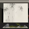 Entrance landscape modeling 3d model