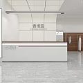 Women's underwear collection shop DuPont paper background sofa partition green plant model cash register shelf 3d model