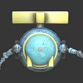 Modern Robot Science Fiction Robot Cartoon Robot Children's Toy Robot 3d model