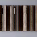 Contemporary Wooden Ceiling Design With Vertical Slats And Recessed Lights
