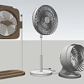 Different Air Cooler Fan Models With Modern Designs And Metallic Plastic Bodies