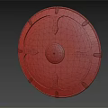 Modern Shield 3d model