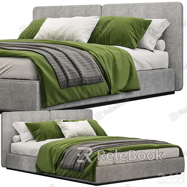 Modern Double Bed model