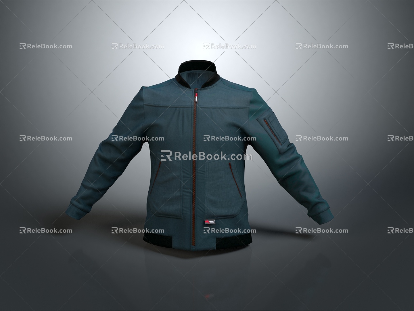 Jacket Leather Jacket Fashion Jacket Casual Jacket Windproof Jacket Windproof Jacket Denim Jacket Men Jacket 3d model