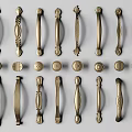 Jane O Handle Metal Handle Door Handle 3d model