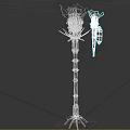 Modern Sports Equipment Torch Design With Flames For Professional Sports Events