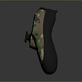 Camouflage Pattern Game Controller Modern Electronic Device With Ergonomic Design