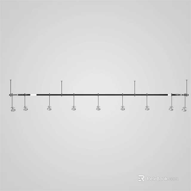 LED Downlights and Spotlights Recessed Ceiling Lighting Modern Design Bright Illumination 3d model 