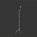 Elegant Metal Music Stand with Sheet Music Candles and Decorative Frame for Instruments