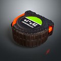 Tape ruler iron tape measure tool 3d model