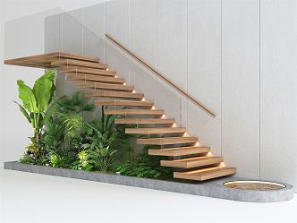 Modern Stairs 3d model