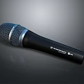 Sennheiser E 835 Dynamic Microphone With Black Body And Silver Mesh Grille Professional Audio Equipment