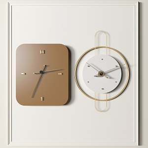 Modern Clock Wall Clock 3d model