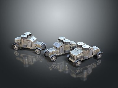 Bulletproof Car Armed Jeep Armed Car Armed Bulletproof Car Military Jeep Off-road Jeep Humvee 3d model