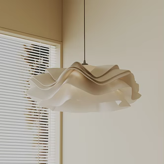 Modern chandelier 3d model
