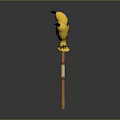 Scepter Ancient Scepter Cane Ancient Scepter Magic Scepter Metal Scepter Classical Scepter Magic Scepter 3d model