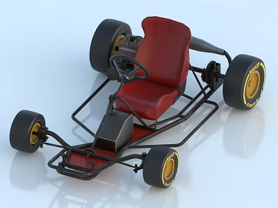 Modern Kart 3d model