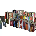 Collection of Various Books in Different Sizes and Colors Including Books with CHINA Title