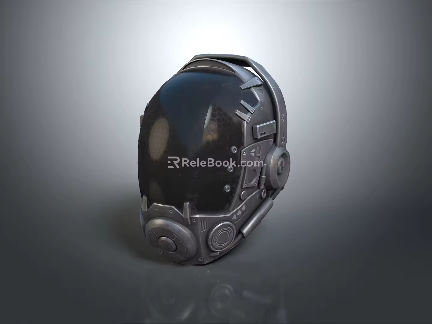 Sci-Fi Helmet Alien Helmet High Tech Helmet Game Helmet 3d model