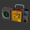 Radio Portable Radio Desk Radio Full Band Radio AC Radio 3d model