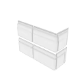 White Decorative Architectural Components With Smooth Finish For Interior Walls