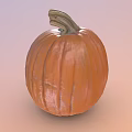 Fresh Ripe Orange Whole Pumpkin Perfect For Healthy Cooking And Baking