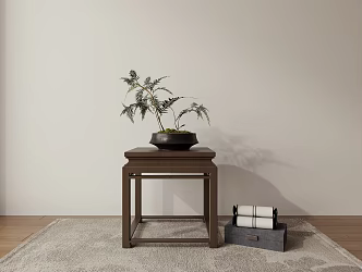 Side table 3d model