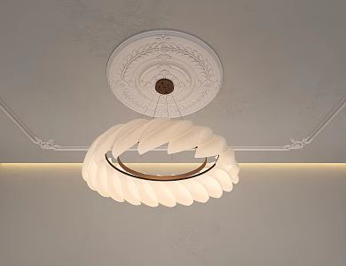 Antique chandelier 3d model