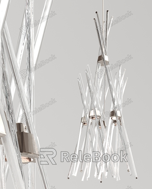 Modern chandelier geometric glass chandelier model